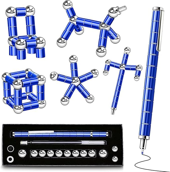 Magnetic breakable fidget pen.