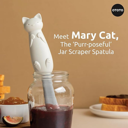 Jar spatula/scraper