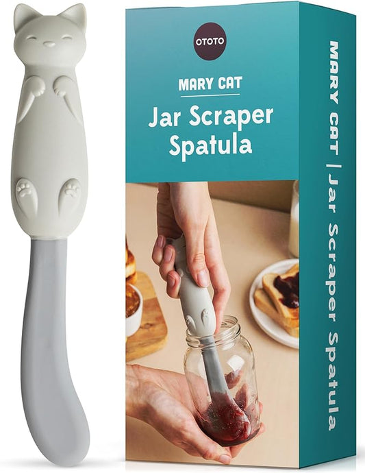 Jar spatula/scraper