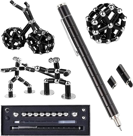 Magnetic breakable fidget pen.