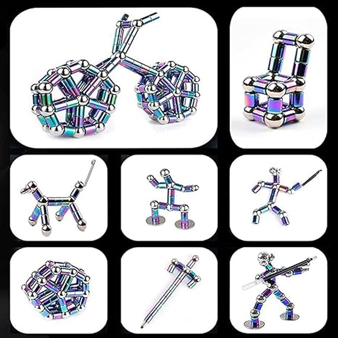 Magnetic breakable fidget pen.